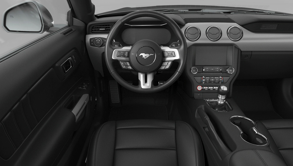 DASHBOARD - Mustang Ecoboost Convertibile MY2020 - ATTENZIONE: Le finiture del cruscotto possono variare a  seconda degli interni. 