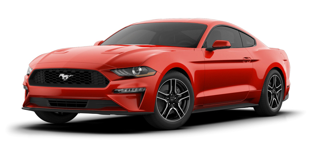 RACE RED - Mustang Ecoboost Fastback Premium MY2020 - USA