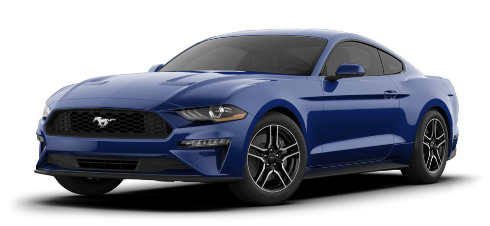 KONA BLUE - Mustang Ecoboost Fastback Premium MY2020 - USA