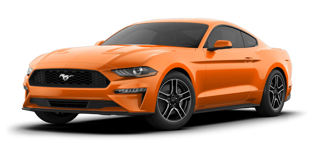 TWISTER ORANGE - Mustang Ecoboost Fastback Premium MY2020 - USA