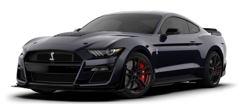 SHADOW BLACK - Mustang SHELBY GT500 Fastback MY2020 - USA
