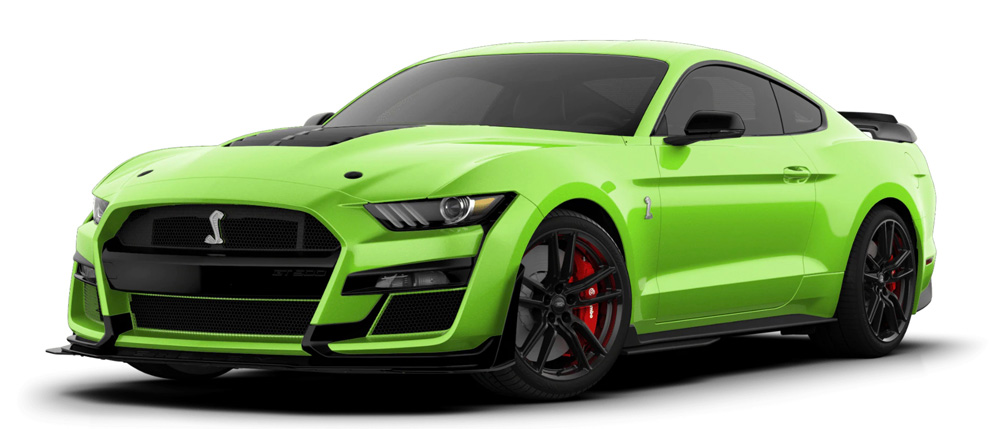 GRABBER LIME - Mustang SHELBY GT500 Fastback MY2020 - USA