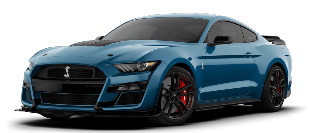 FORD PERFORMANCE BLUE - Mustang SHELBY GT500 Fastback MY2020 - USA